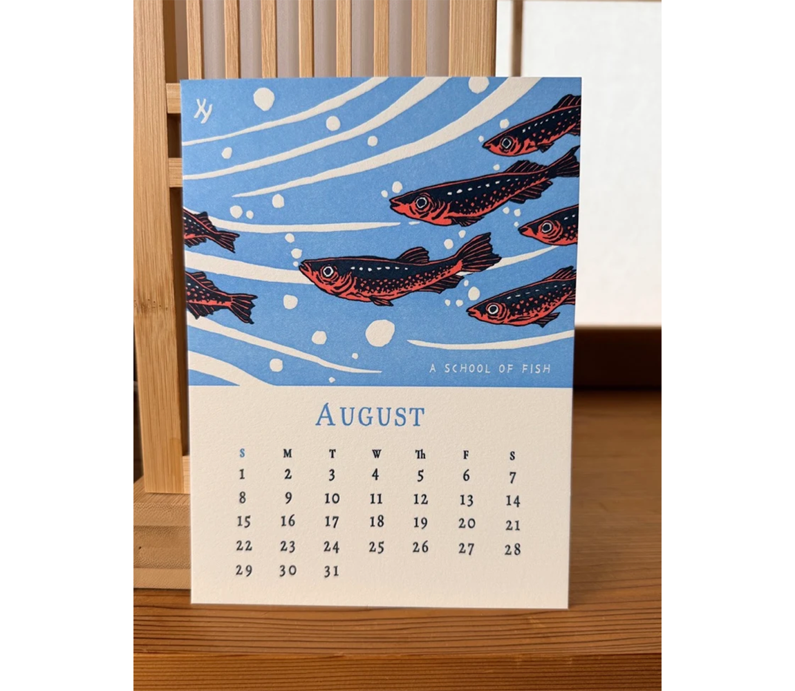 Animal Almanac 2027 Calendar with Stand - Yoshiko Yamamoto
